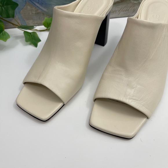AEYDE Raf Sandal In Creamy Leather Size 39 - Picture 8 of 13